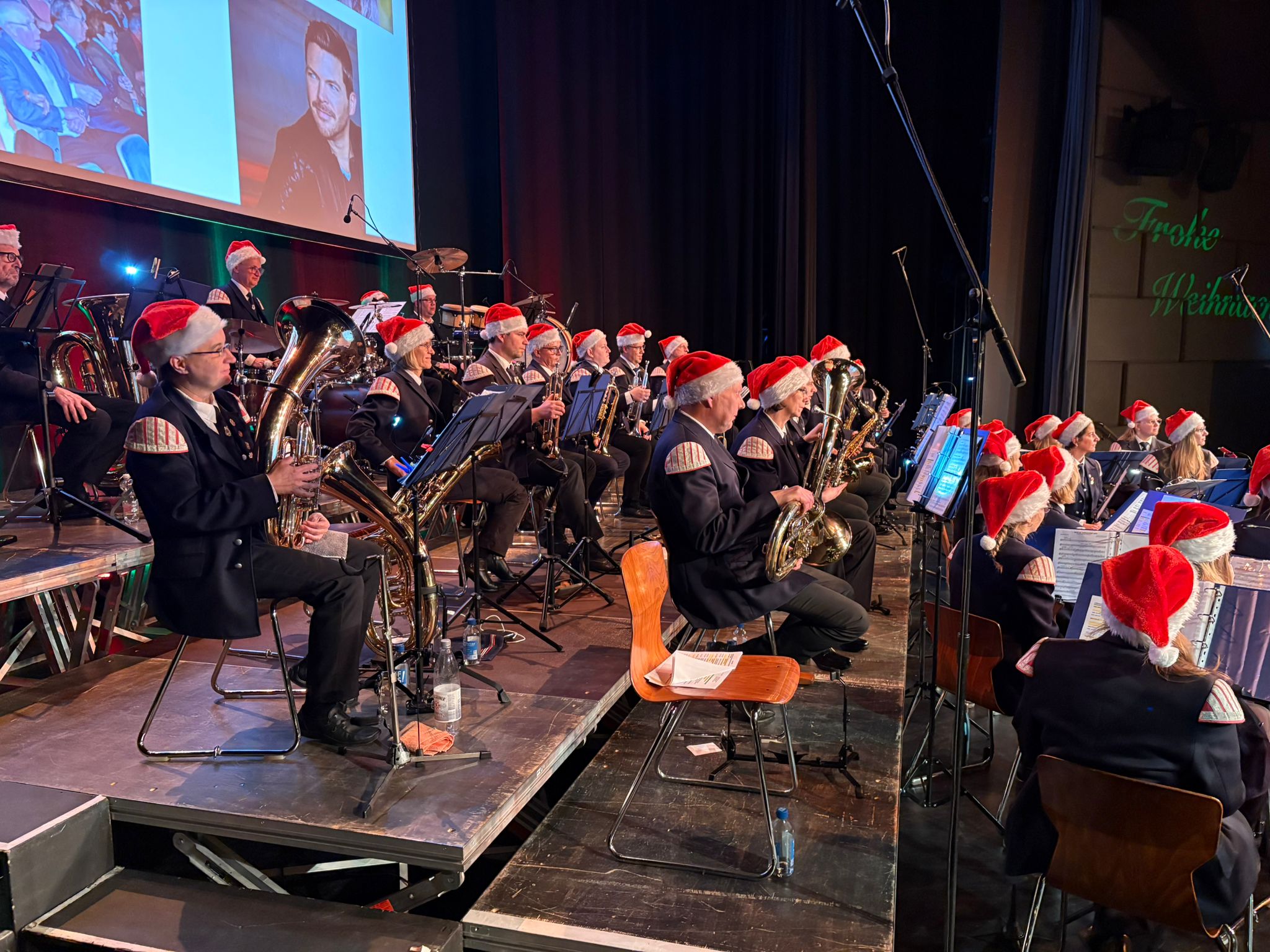 Konzert auf der Bühne